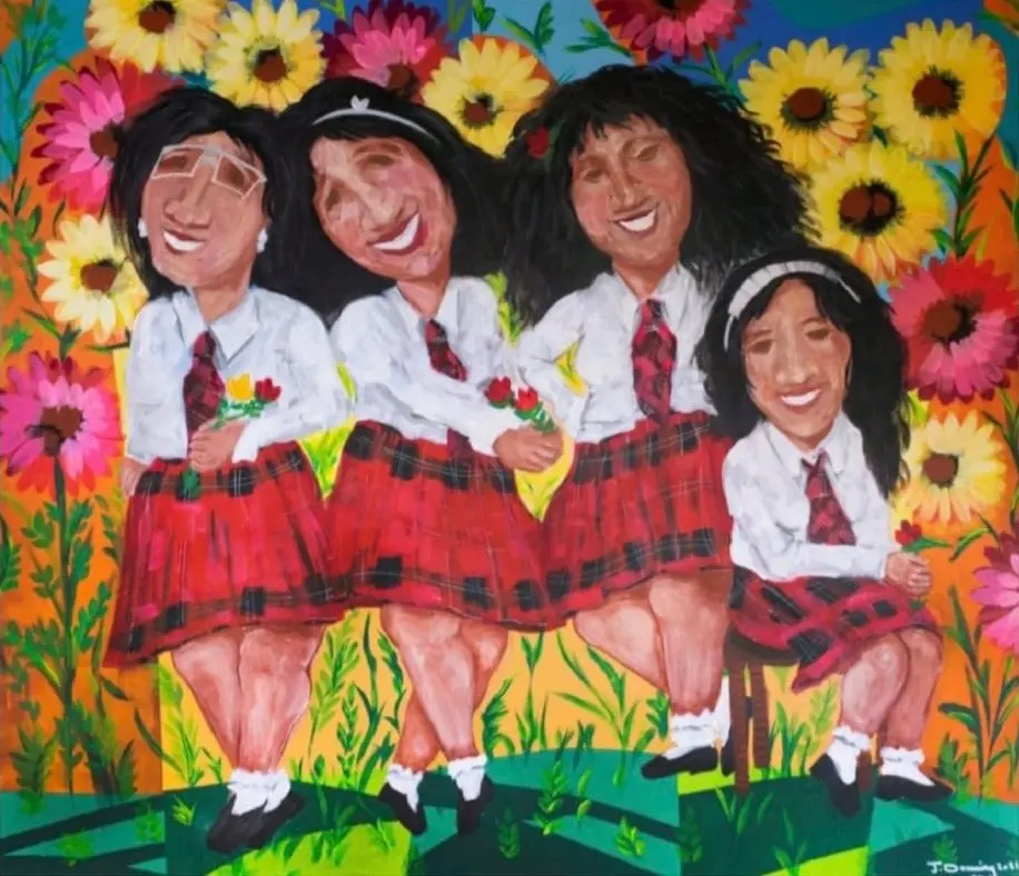 Untitled, acrylic on canvas, 100 x 110 cm, 2021