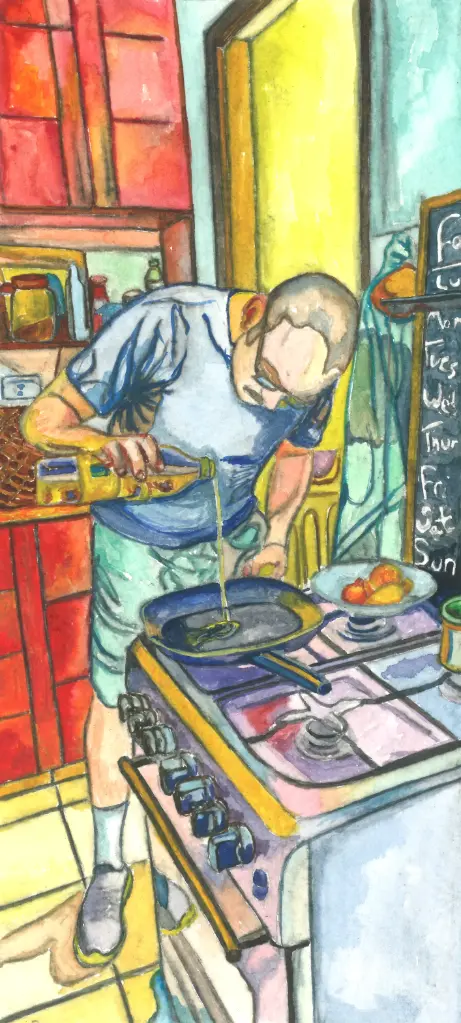 Preparing The Pan