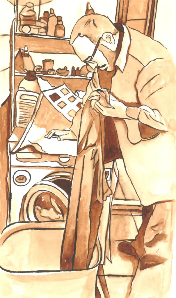 Cloth Master in Brown - Monochrome