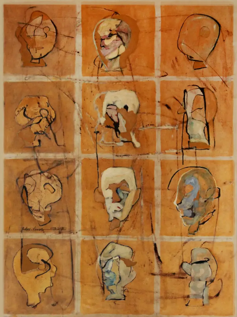  Untitled, acrylic on canvas, 120 x 90 cm, 2014 