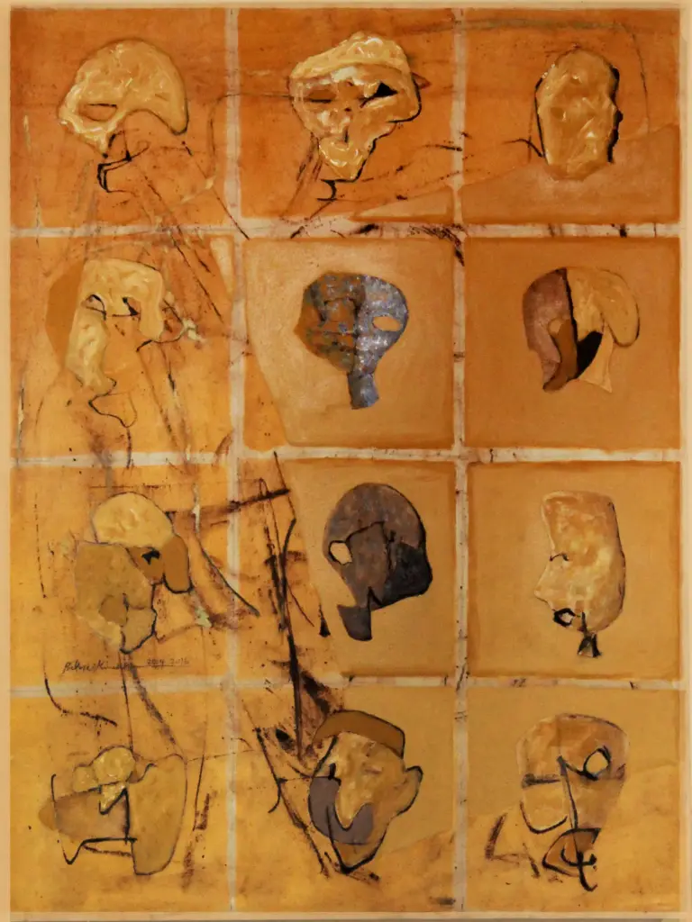  Untitled, acrylic on canvas, 120 x 90 cm, 2014 