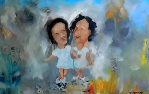 Untitled, oil on canvas, 40 x 60 cm, 2021