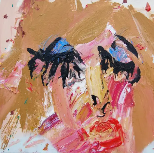 Expressions in action 40 x 40 cm 2021 (1)