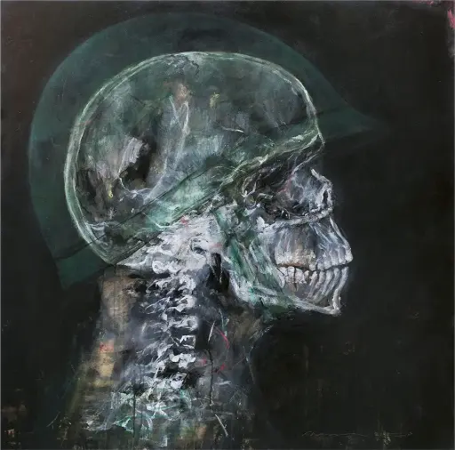 Yes Sir, acrylic on canvas, 150 x 150 cm, 2013